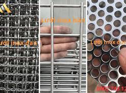 lưới inox với thông tin liên quan đến giá và quy cách