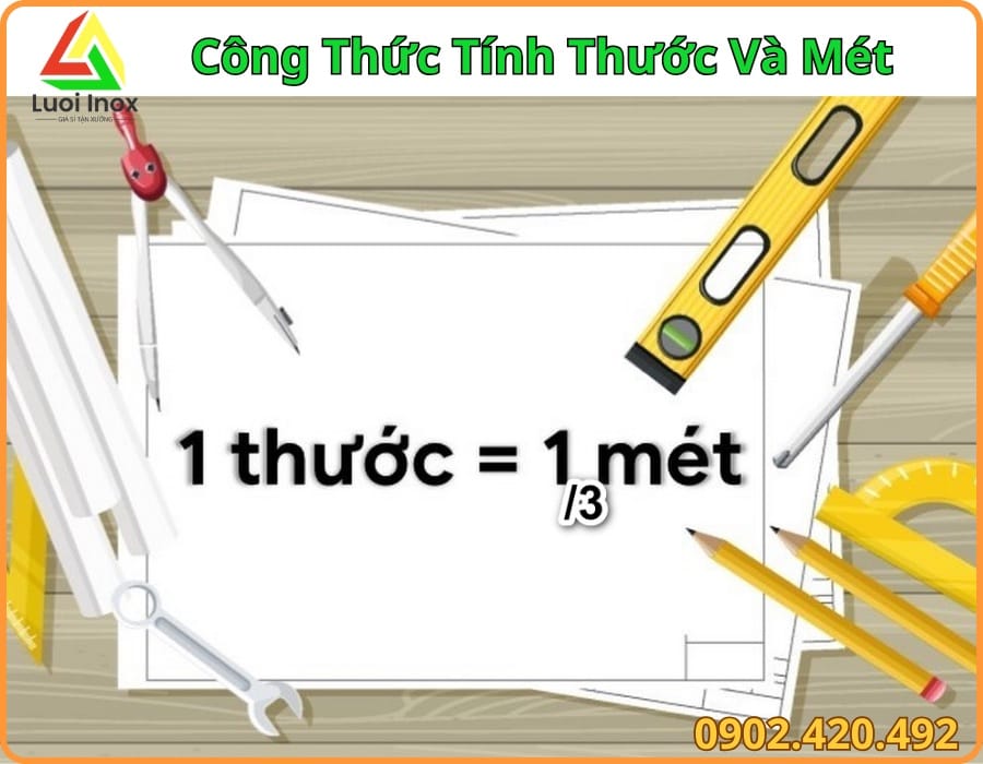 So sánh thước ta cổ với thước hiện đại để tránh nhầm khi đo đất đai