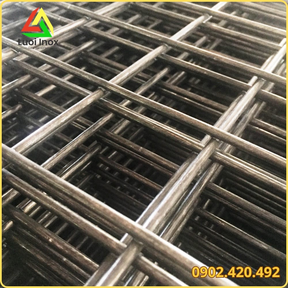 Bảng quy cách đường kính D4 đến D12 và kích thước ô lưới thép hàn phổ biến