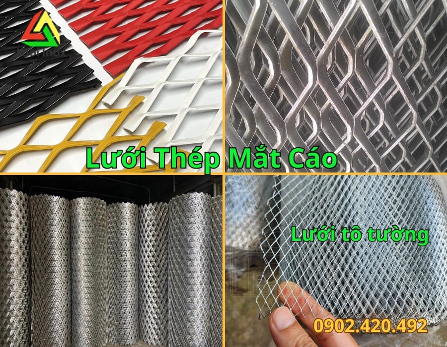 Sợi thép carbon mạ kẽm được hàn nối tạo thành tấm lưới thép cứng phẳng