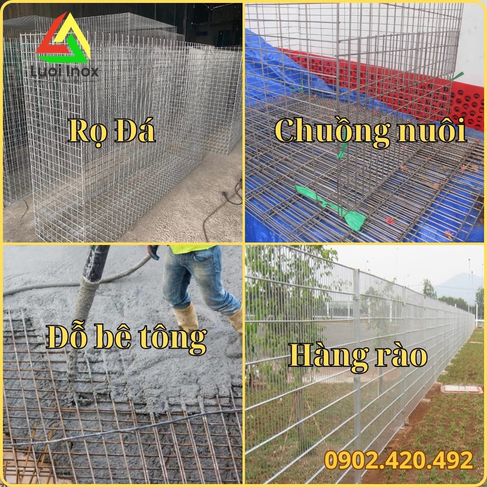 Cách đo đường kính sợi và kích thước ô để chọn đúng quy cách lưới sắt vuông trước khi đặt hàng
