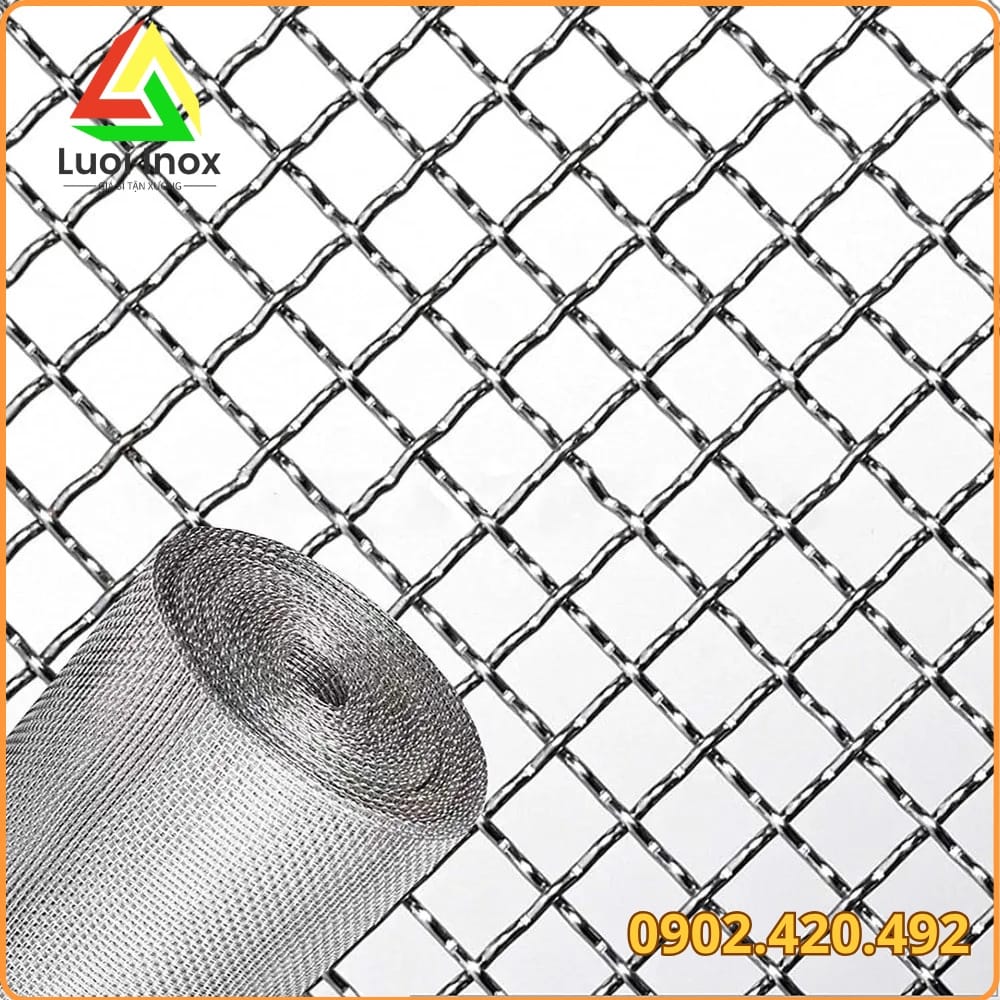 So sánh ba mác inox 201, 304, 316 dùng làm lưới lỗ vuông theo độ bền và môi trường