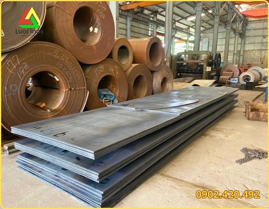 Bảng mác thép tấm SS400 CT3 Q235 và tiêu chuẩn tương đương phổ biến