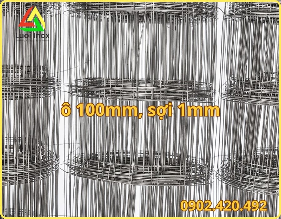 Ba loại lưới thép B40, mắt cáo và lưới hàn dùng làm khung giàn leo
