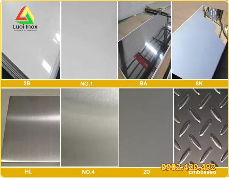 Kho tấm inox giá sỉ giao hàng công trình khu vực miền Nam uy tín