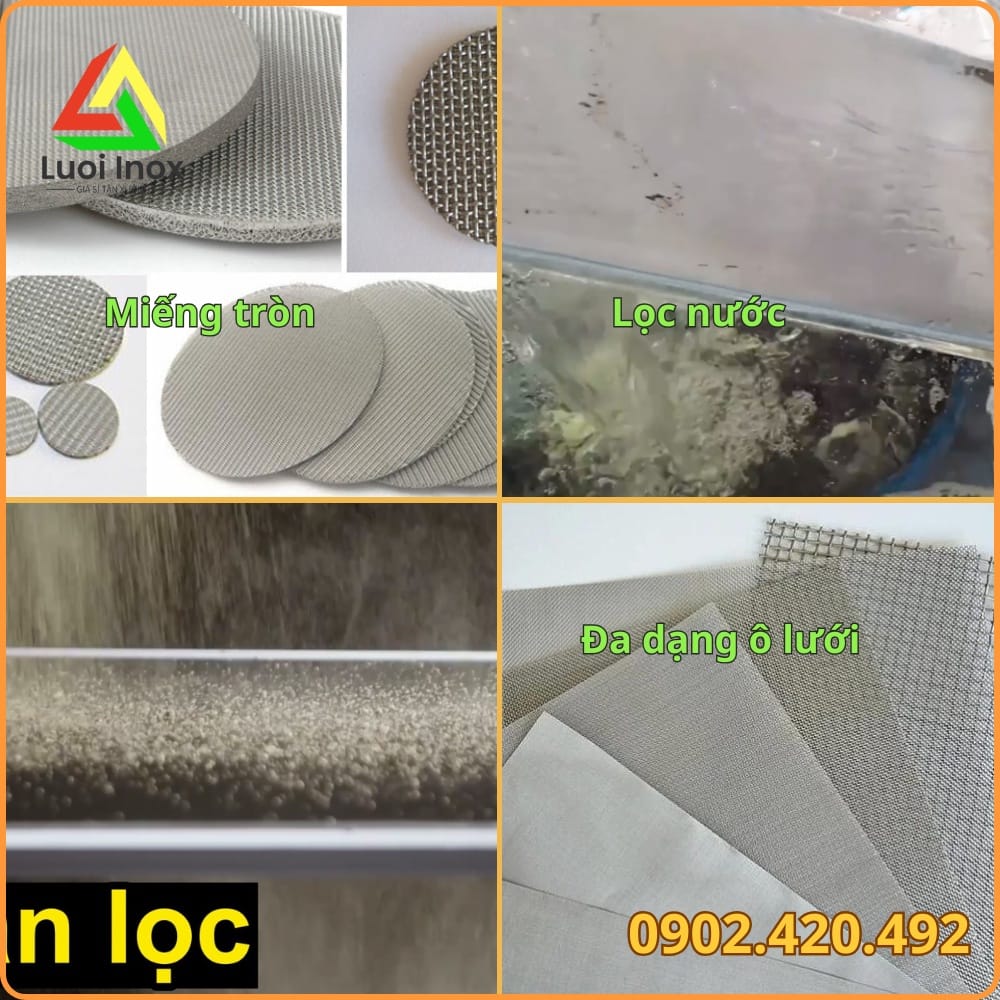 Bảng quy đổi mesh sang micron và mm để tra cấp lọc thô trung tinh