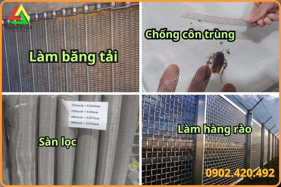 Checklist 6 thông số chọn mua lưới inox 304 theo môi trường và công dụng