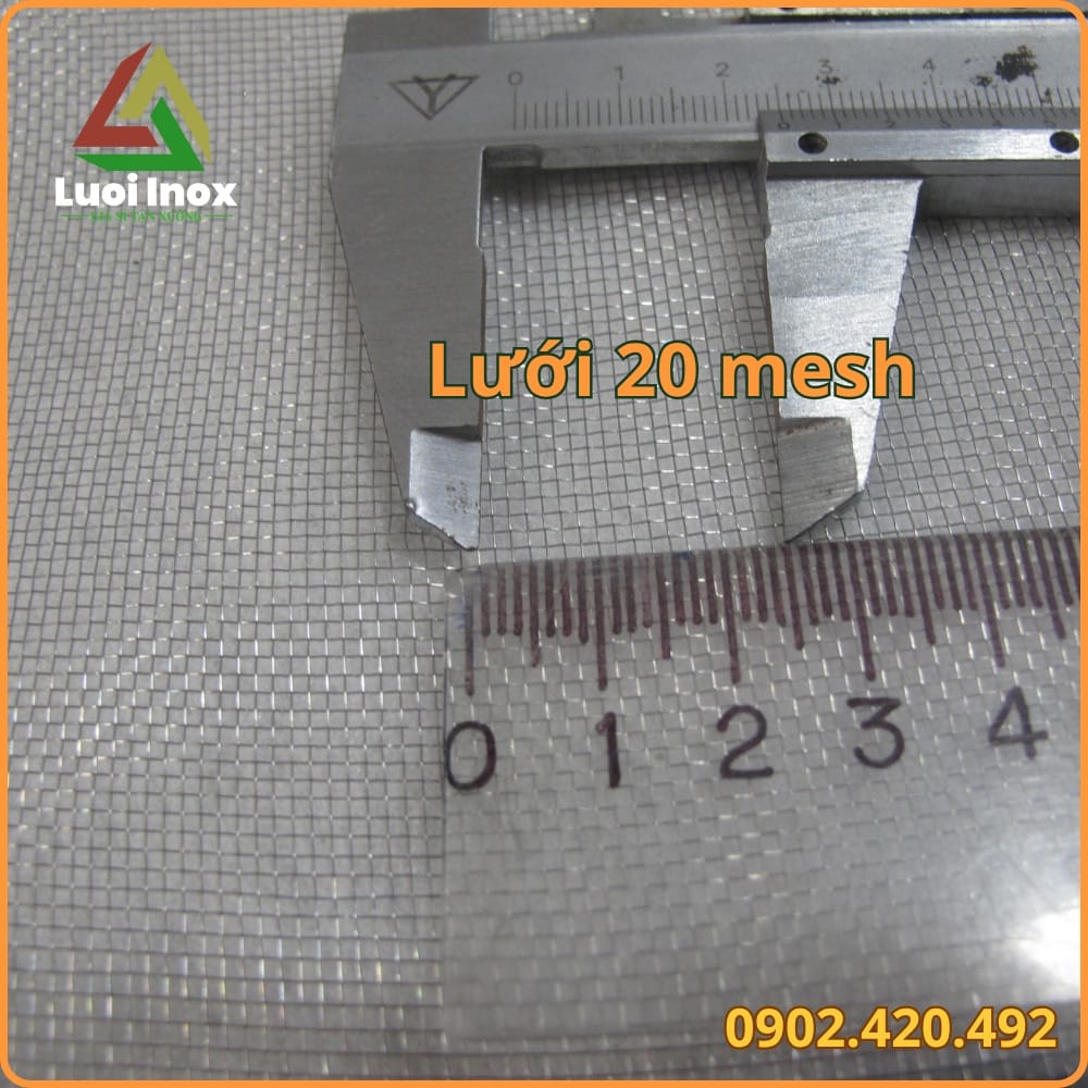 Bảng quy đổi mesh sang mm giúp chọn mắt lưới inox phù hợp từng loại côn trùng