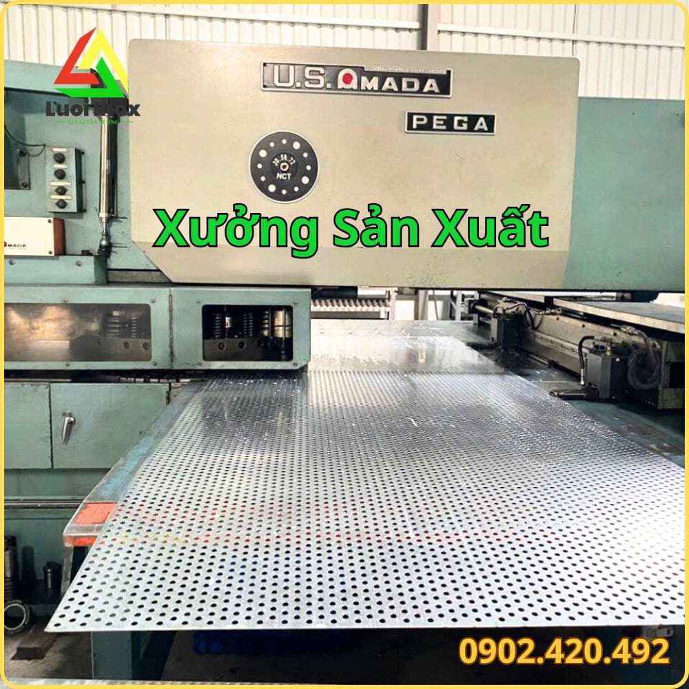 Sơ đồ tỷ lệ đường kính lỗ và khoảng cách lỗ theo chuẩn lỗ trên thịt
