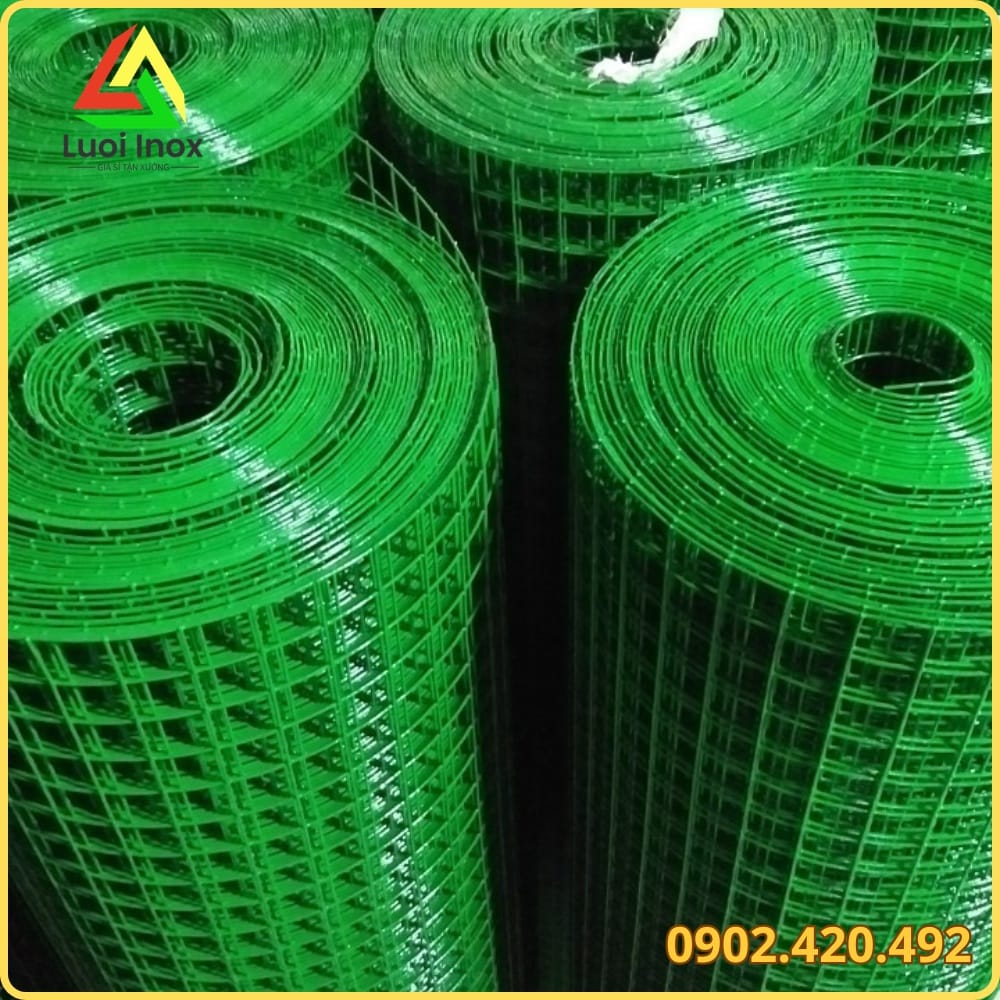 So sánh lưới thép bọc nhựa và lưới thép mạ kẽm trần về thẩm mỹ, độ bền