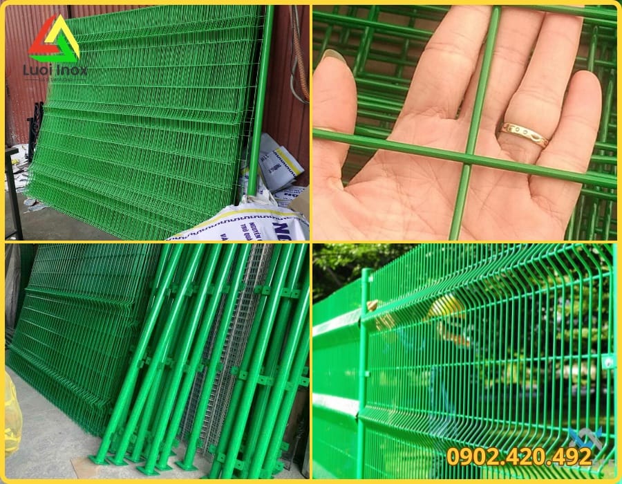 Bảng giá tham khảo hàng rào lưới thép theo loại tấm chưa gồm cột và nhân công