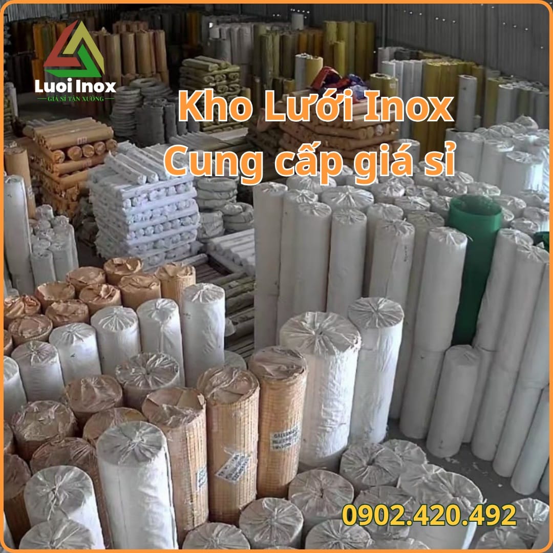 Báo giá sỉ lưới inox 316 theo mesh đường kính dây và số lượng đặt hàng