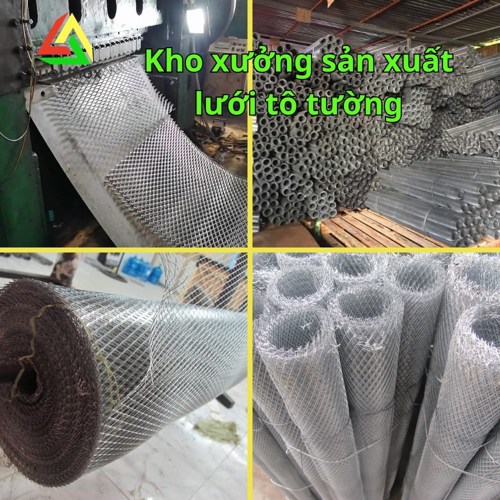 Bảng báo giá lưới trát tường theo cuộn mới nhất, quy cách ô mắt cáo