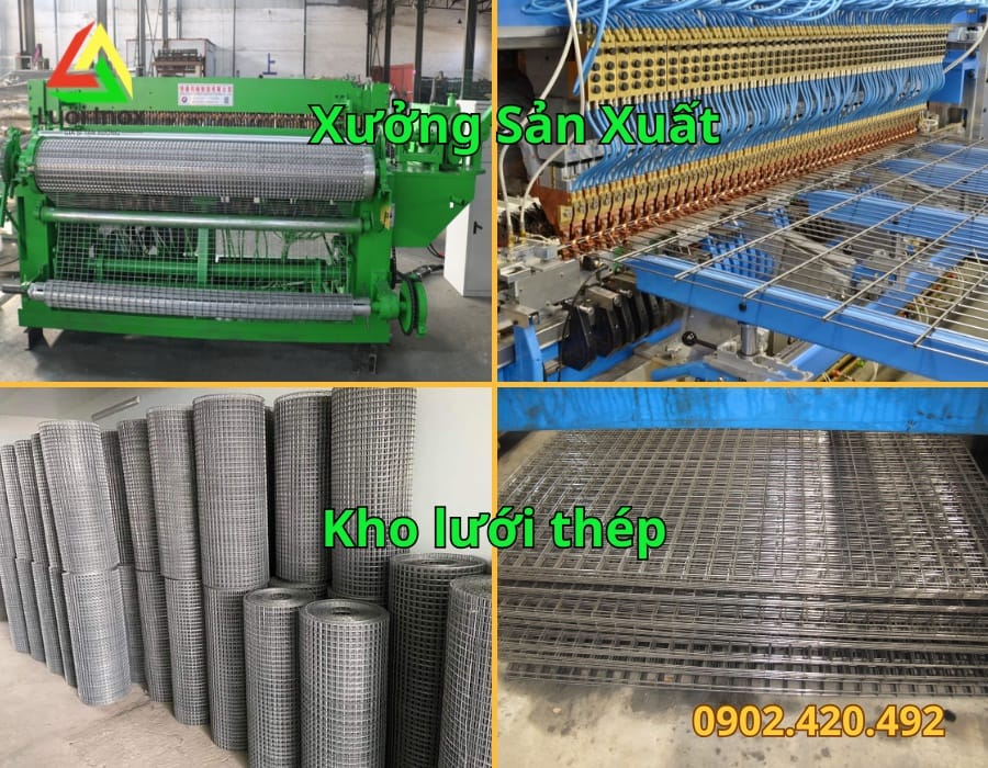 Bảng quy cách đường kính sợi và kích thước ô lưới thép hàn cần đối chiếu trước khi đặt hàng