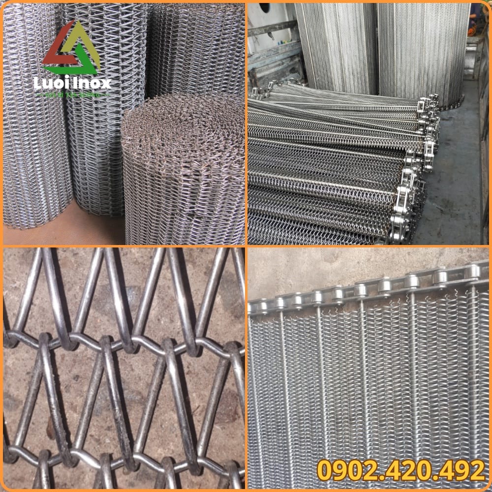 Thông số kích thước, tốc độ và độ dày tấm inox thường gặp của băng tải xích