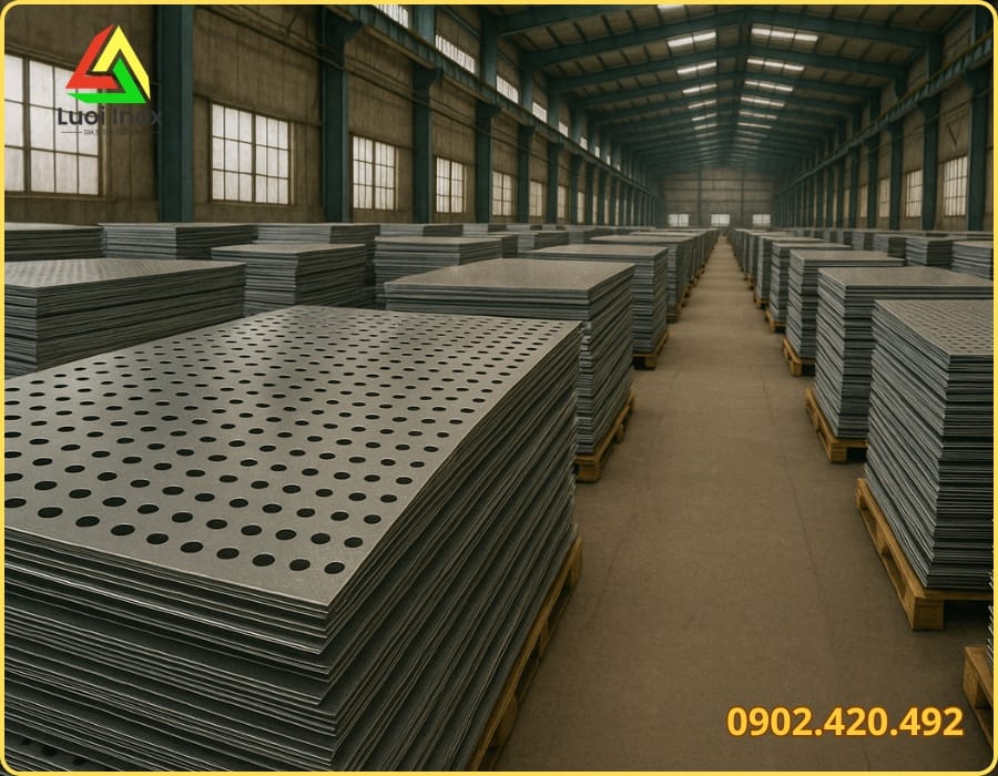 Xưởng gia công inox tấm theo yêu cầu tại miền Nam với máy cắt CNC và chấn uốn