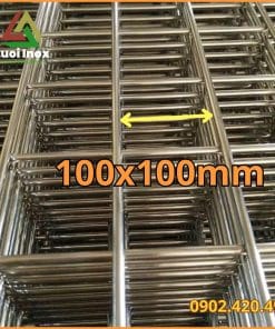 Lưới inox 100x100 quy cách sợi, ứng dụng và giá bán tại miền Nam