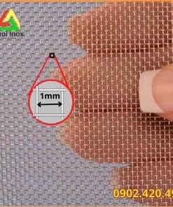 Lưới inox 1mm phân biệt ô lưới 1mm và sợi lưới 1mm trước khi đặt hàng