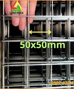 Lưới inox 50x50 quy cách đường kính sợi, mác inox và giá tại xưởng miền Nam