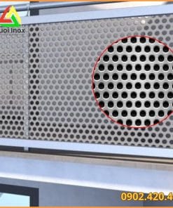 Lưới inox trang trí kiểu đan mắt cáo lắp vách ngăn nội thất, chọn mác inox theo vị trí lắp đặt