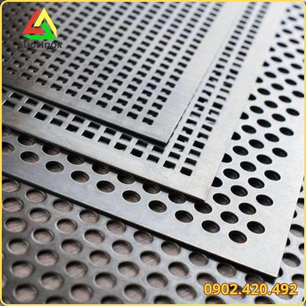 Lưới nhôm đục lỗ là gì, quy cách và ứng dụng thực tế trong thi công công trình