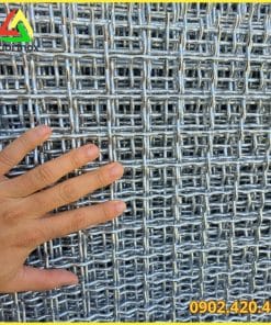 Lưới thép đan là gì, quy cách và ứng dụng thực tế của lưới thép đan mạ kẽm