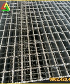 Tấm grating inox cấu tạo bearing bar cross bar, quy cách tải trọng và báo giá gia công theo yêu cầu