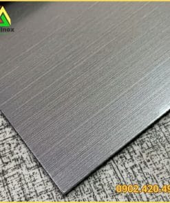 Tấm inox xước bề mặt hairline HL với các loại xước bạc vàng đồng phổ biến
