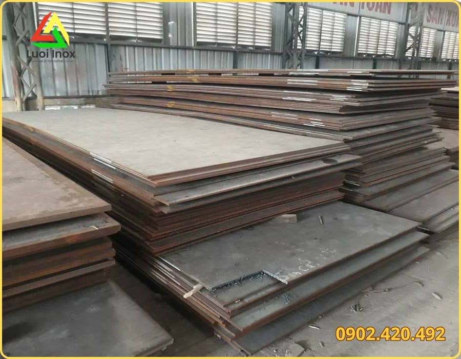 Thép tấm cán nóng cán nguội phân loại quy cách trọng lượng giá sỉ