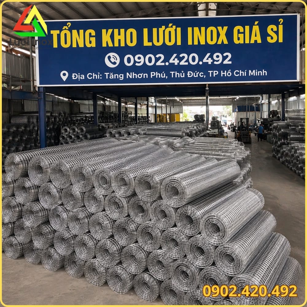 Bảng giá tham khảo lưới thép hàn theo đường kính sợi tính trên mét vuông