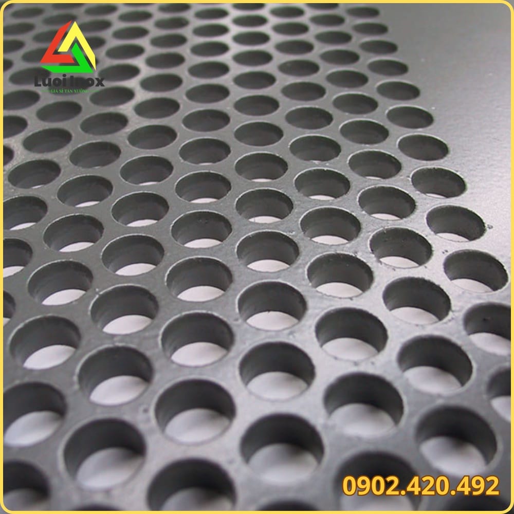 Thông tin liên hệ Công ty Lưới Inox Giá Sỉ để báo giá và đặt gia công tấm thép đục lỗ