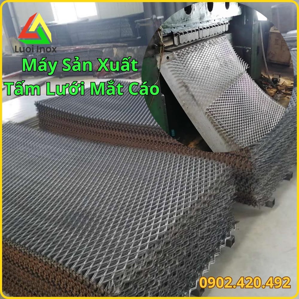 So sánh ô lưới mắt cáo hình thoi dùng hàng rào với loại mắt nhỏ chuyên tô tường