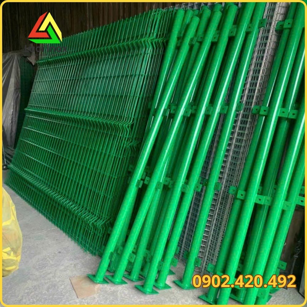 Sơ đồ mặt cắt sóng V của lưới thép hàn giúp tăng độ cứng chịu lực uốn