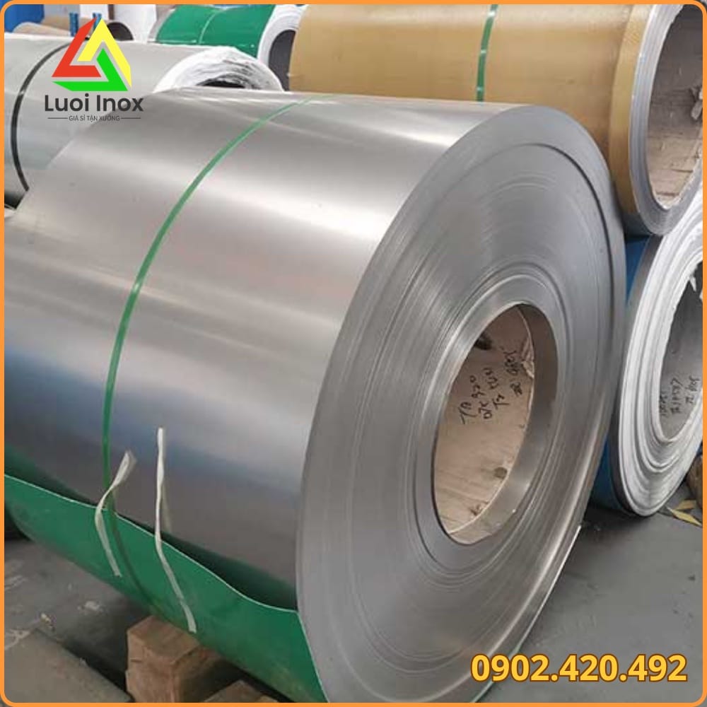 Bảng quy cách inox tấm cuộn theo mác 304, độ dày và khổ rộng tiêu chuẩn