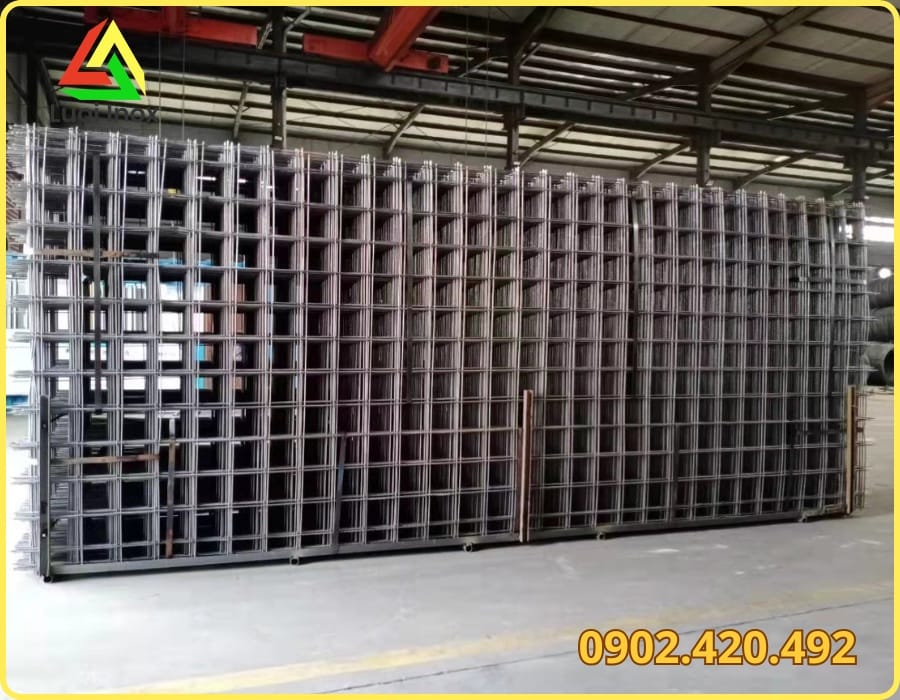 Bảng tra kg/m² lưới thép hàn dạng tấm theo đường kính sợi và nhóm ô A, F