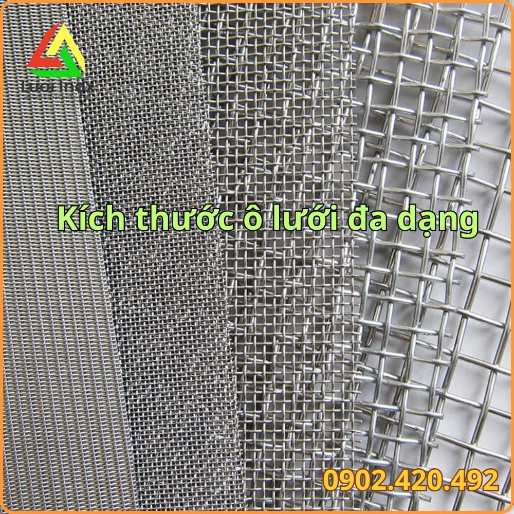 Bảng số liệu quy đổi mesh sang milimet cho lưới lọc inox mịn