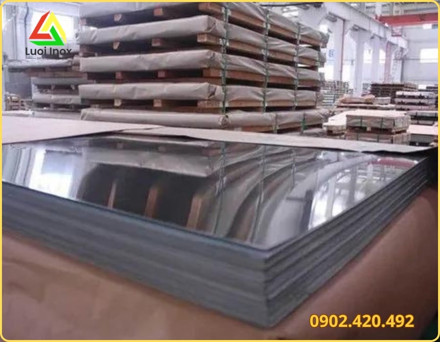 Bảng quy cách khổ rộng, độ dày và chiều dài tấm inox theo từng mác thép