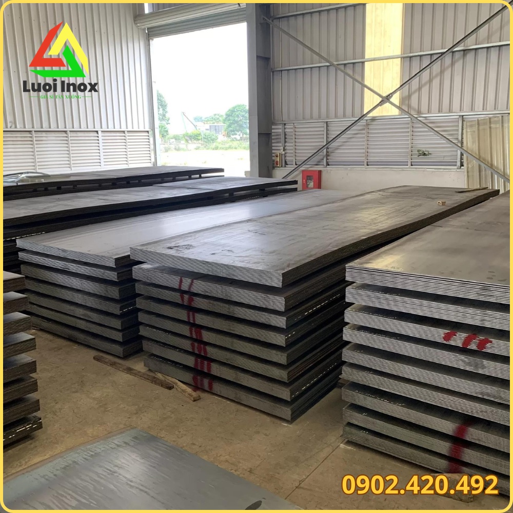 Bề mặt tấm thép kết cấu S355JR mã vật liệu 1.0045 theo tiêu chuẩn châu Âu