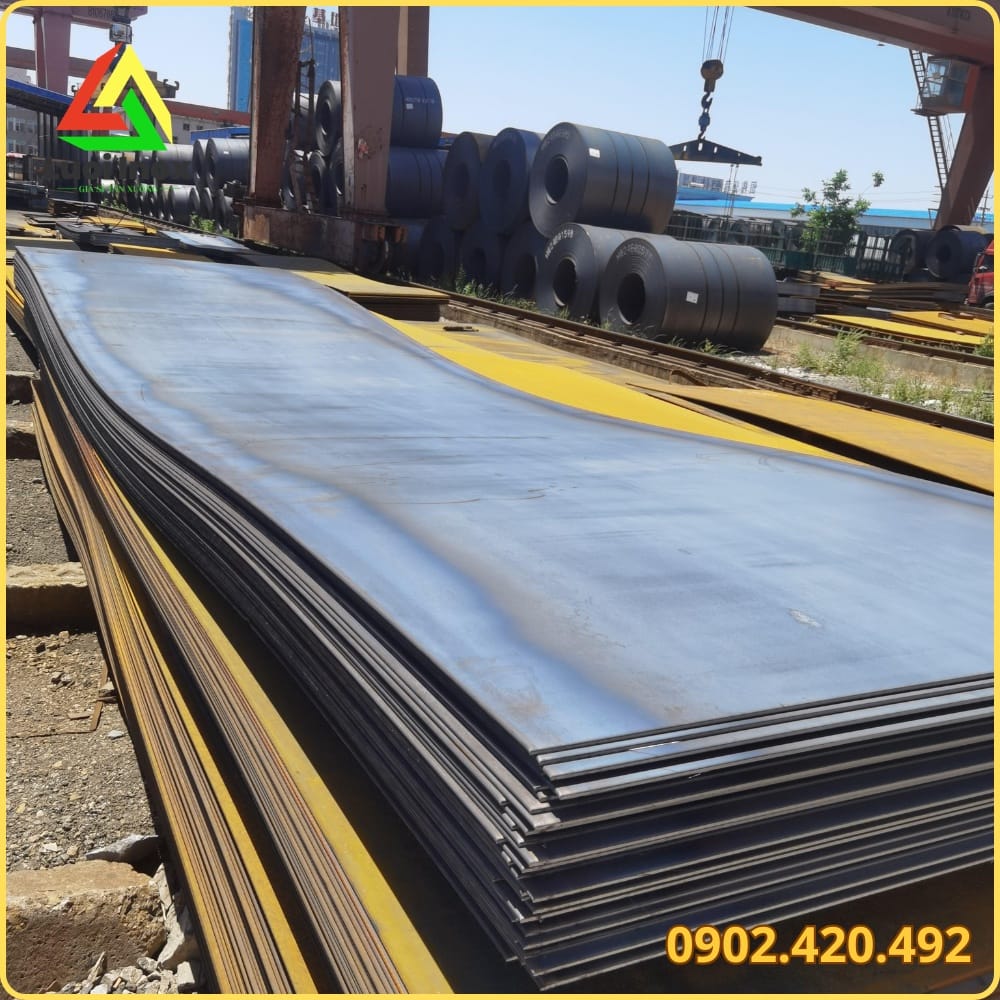 Bảng thành phần hóa học carbon, silic, mangan của thép SM490 theo JIS G3106