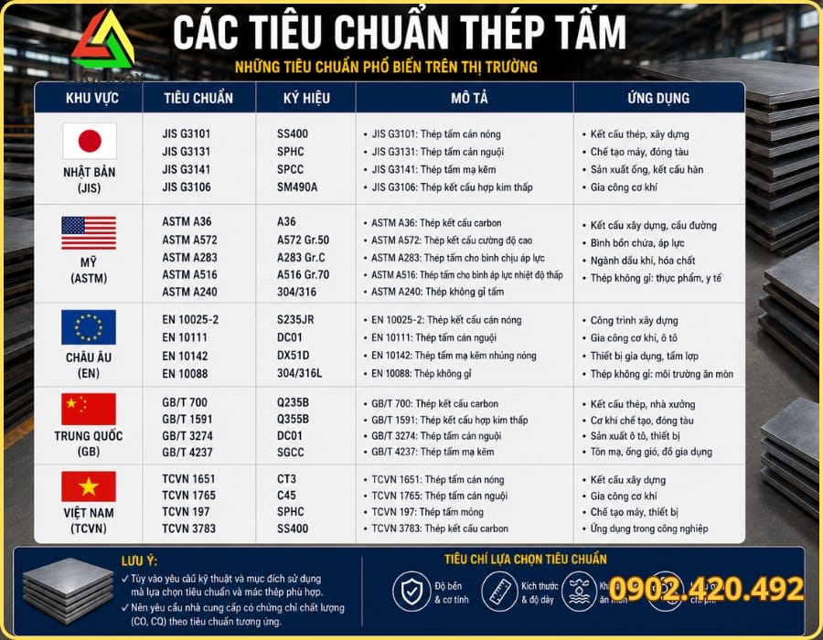 Bộ hồ sơ CO CQ và biên bản nghiệm thu thép tấm cần lưu trữ tại công trình