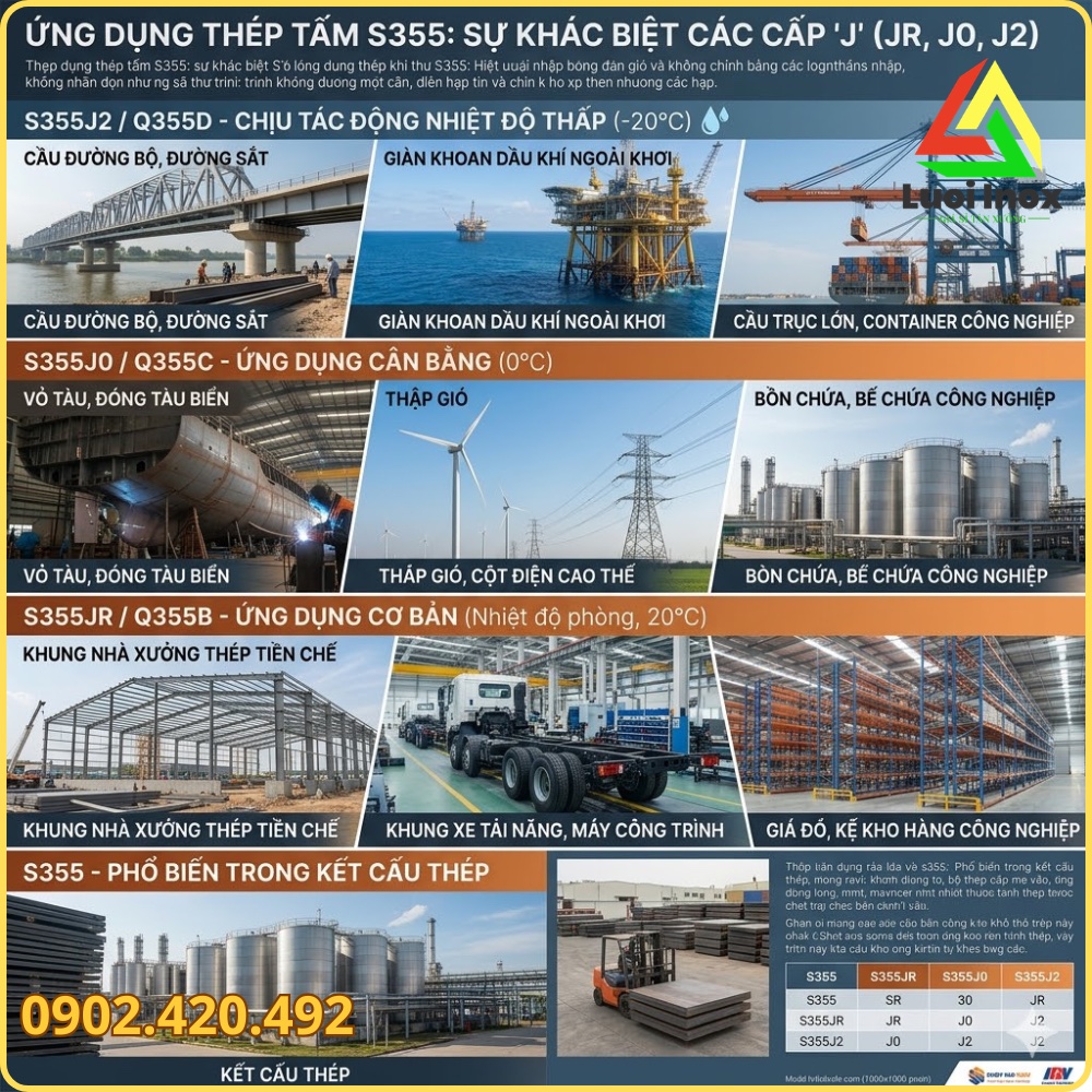 Kết cấu nhà xưởng công nghiệp sử dụng thép tấm cường độ cao chịu tải lớn