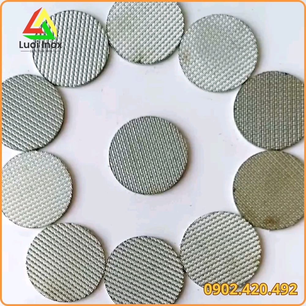 Lưới lọc nhựa dùng lọc keo, sơn, sữa trong dây chuyền sản xuất quy mô nhỏ